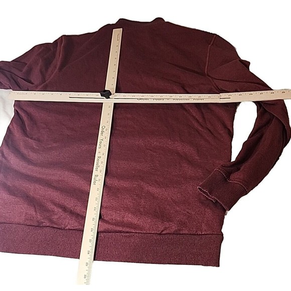 Travis Mathew Golf Sweater Henley Pockets 1/4 button Pullover Mens Extra Large - Picture 5 of 7